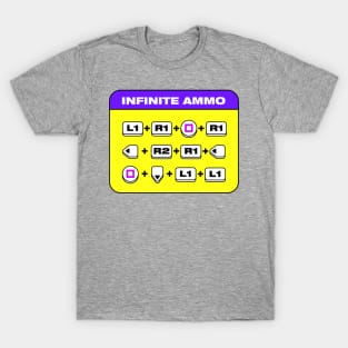 Cheat Code PS2 vintage Video games Retro gaming T-Shirt